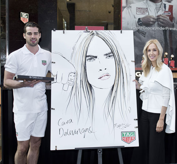 Cara Delevingne & Tag Heuer: The It Girl And The It Brand