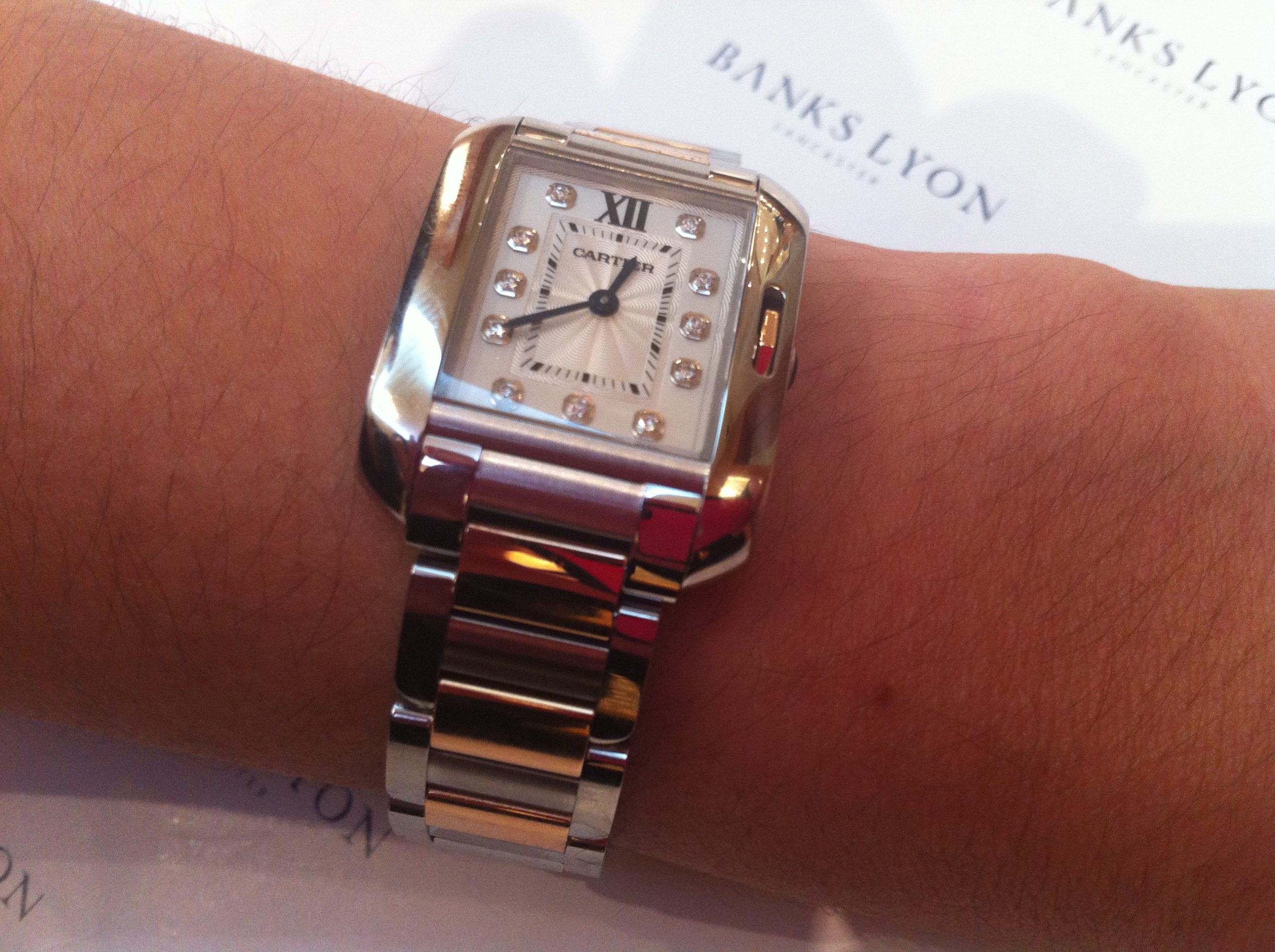 Ladies’ Watch of the Week: Cartier Tank Anglaise Small Ladies’ Watch ...