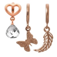 Rose Gold Charms