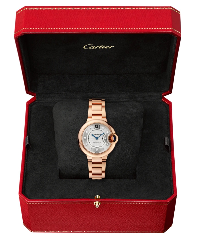 Ballon Bleu de Cartier Watch in Rose Gold, 33mm